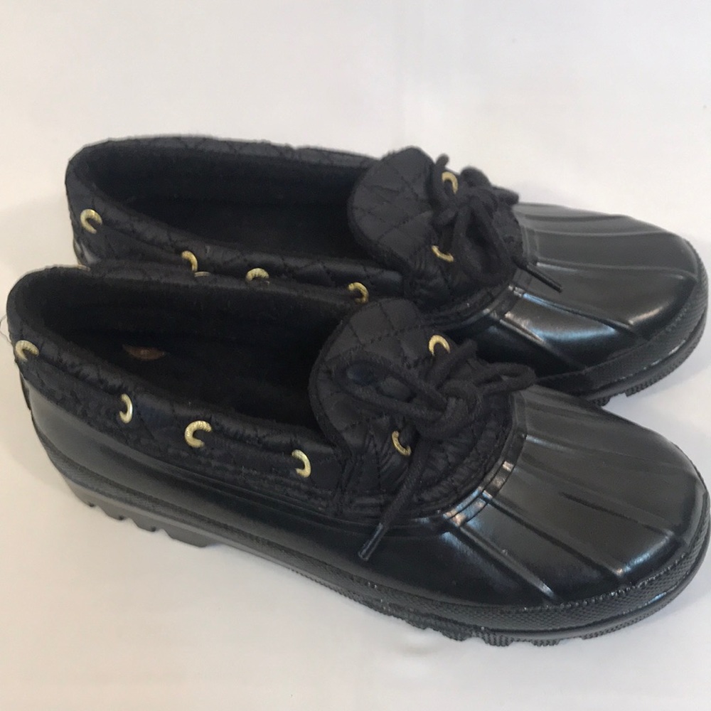 Sperry Top-Sider Waterproof Rubber Boot like new 6